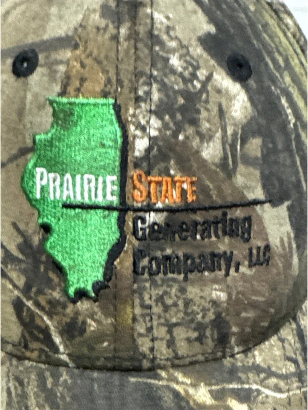 Clean Coal Production Prairie State Illinois Generating Company Baseball Cap